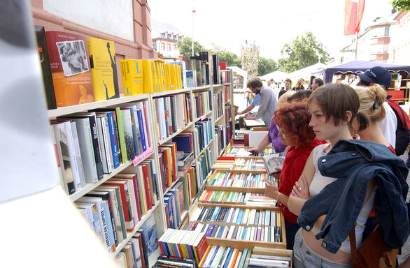 The book market is the biggest market of its kind in Germany.