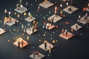 Menschen netzwerken (KI-generiert) © AdobeStock