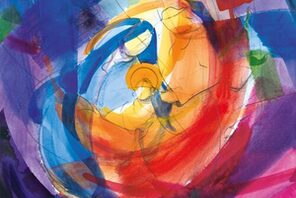 abstraktes Gemälde © Eberhard Münch, bene! Verlag