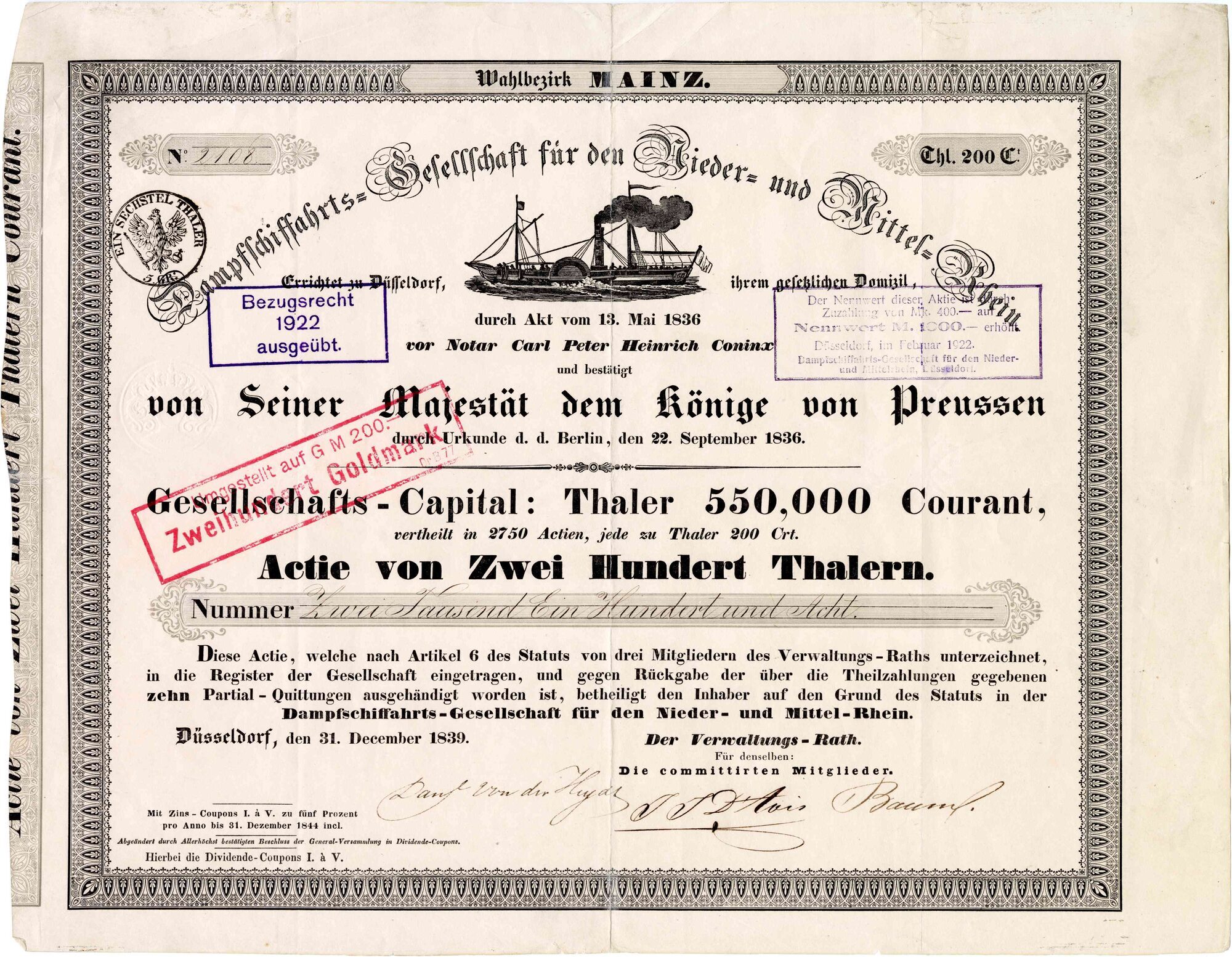 Dampfschiffahrts-Gesellschaft für den Nieder- und Mittel-Rhein