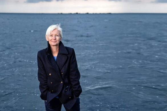 Dörte Hansen am Meer