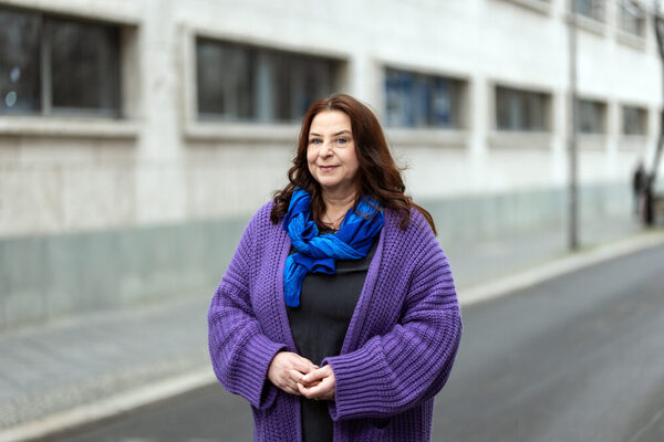 Stadtschreiberin Annett Gröschner © ZDF/Andreas Pein, Honorarfrei