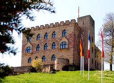 Das Hambacher Schloss in Neustadt an der Weinstraße