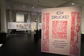 Sonderausstellung Druckerzeichen © Gutenberg-Museum Mainz