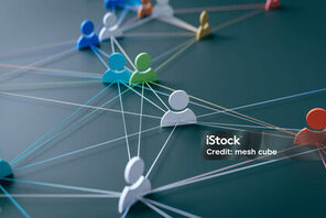 mesh cube © iStock