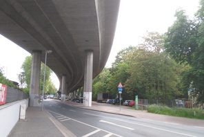 Bild Hochbrücke © Landeshauptstadt Mainz